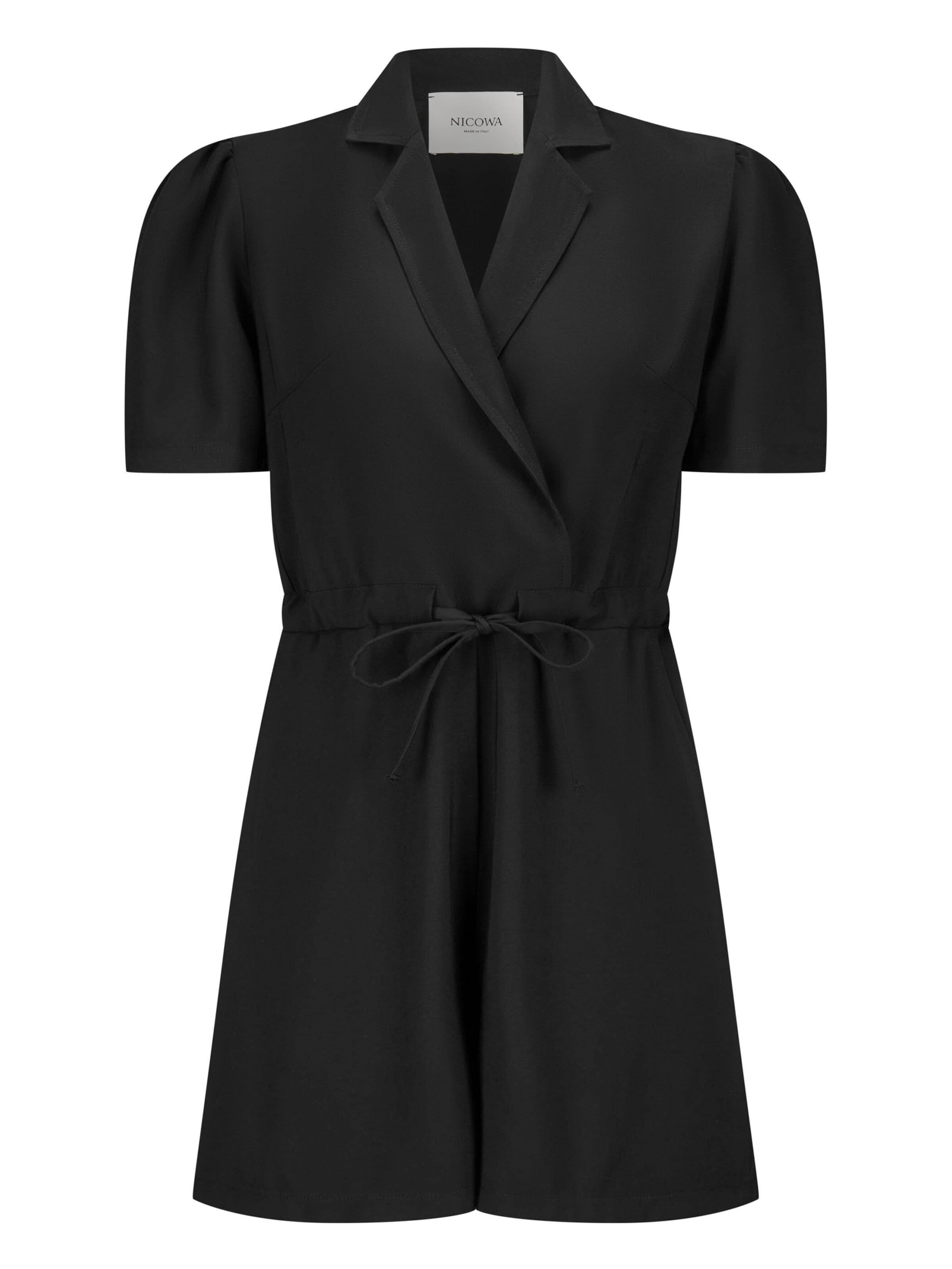 Nicowa Jumpsuit in Black: front