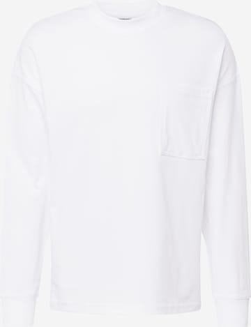 T-Shirt 'CLEAN' JACK & JONES en blanc : devant