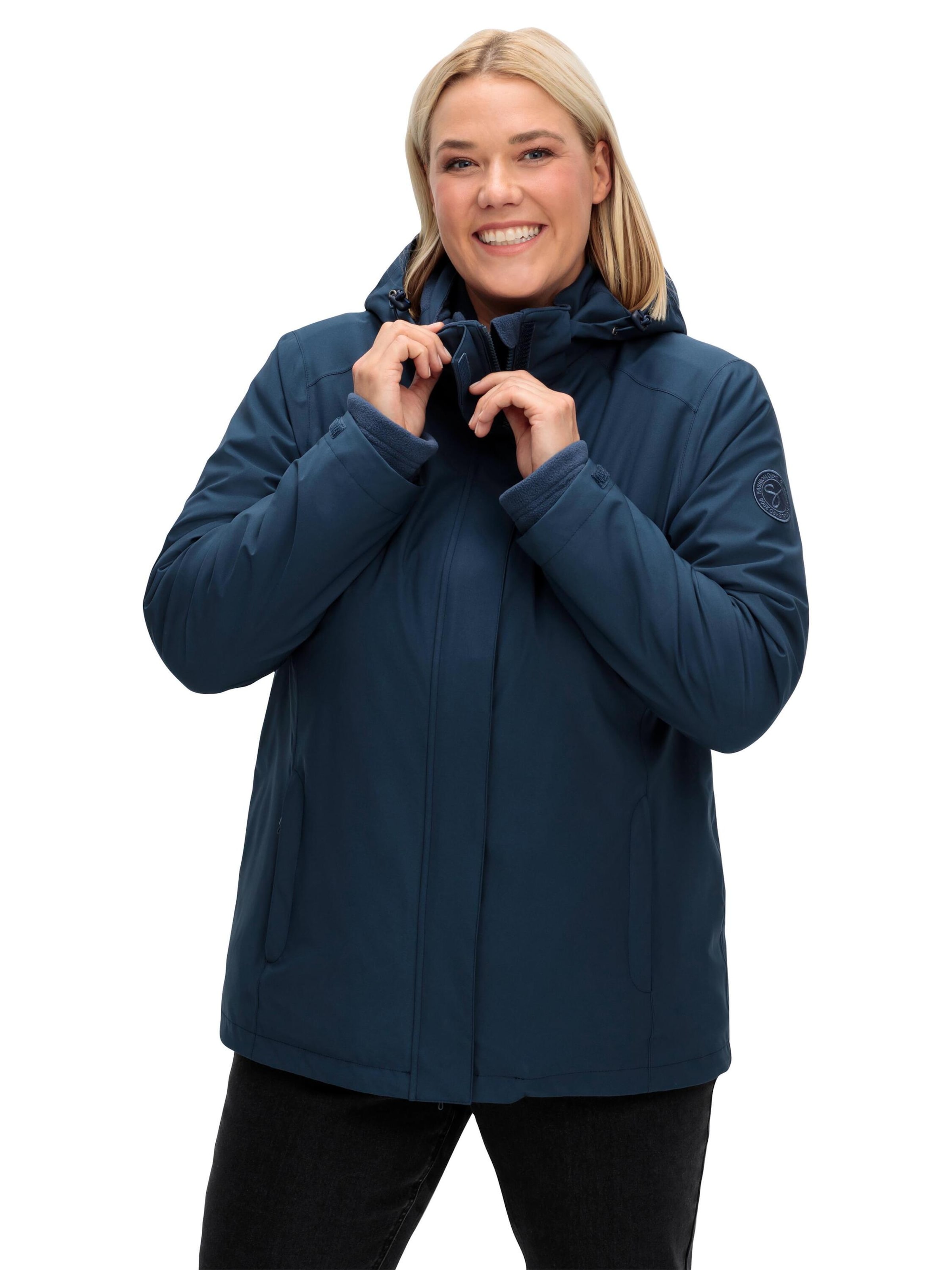 Giacca funzionale di SHEEGO in blu: frontale