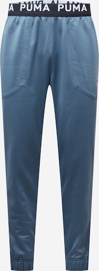 PUMA Športne hlače | golobje modra / losos / črna / bela barva, Prikaz izdelka