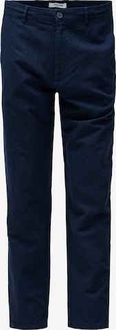Regular Pantalon chino Salsa Jeans en bleu : devant