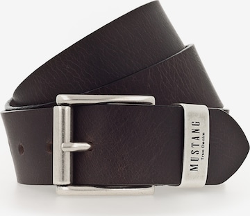 Ceinture MUSTANG en marron : devant