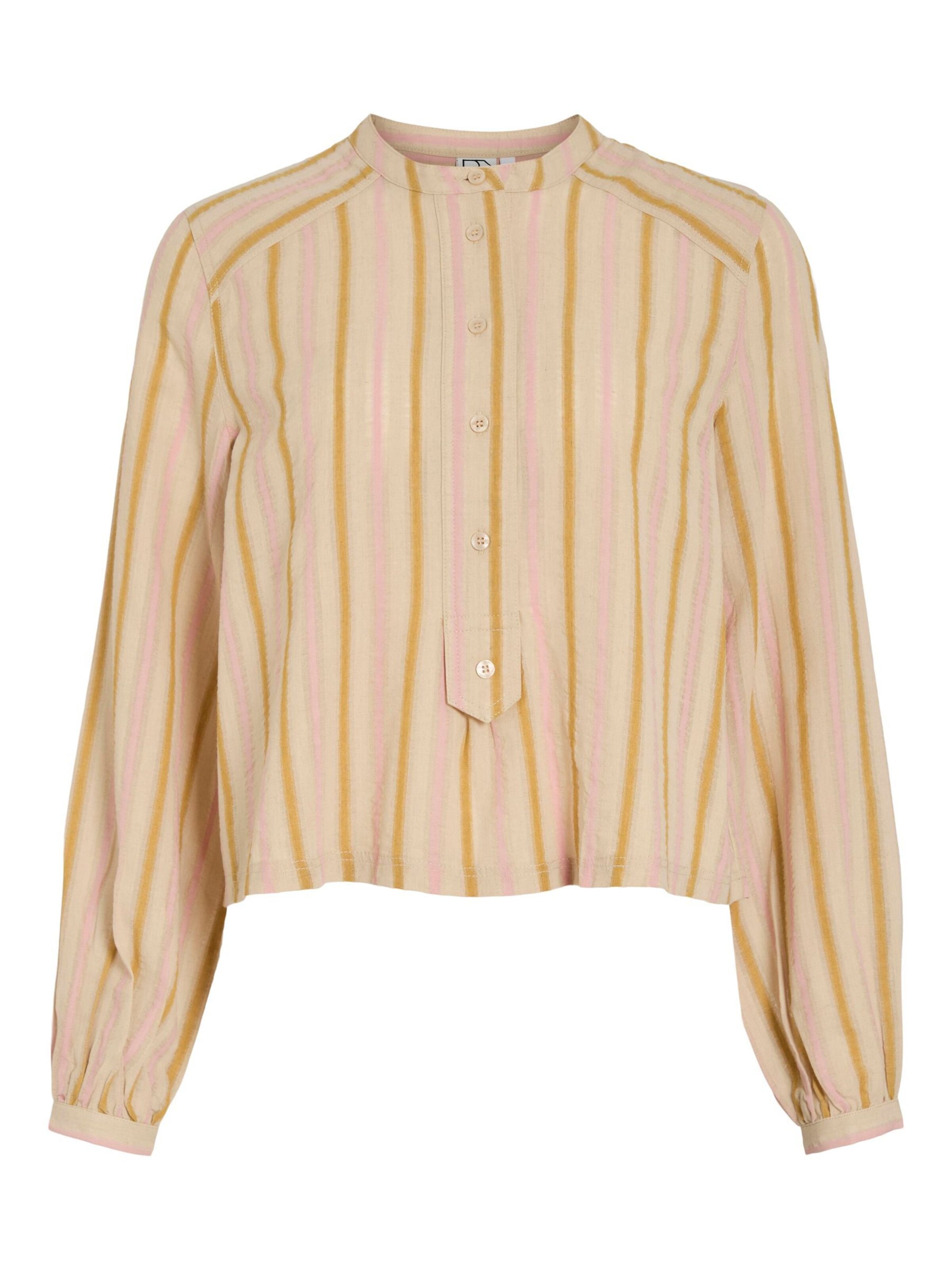 ROUGE EDIT Blouse in Grey: front