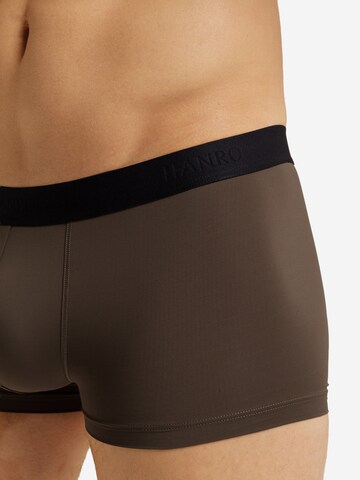 Hanro - Boxers ' Micro Touch ' em castanho