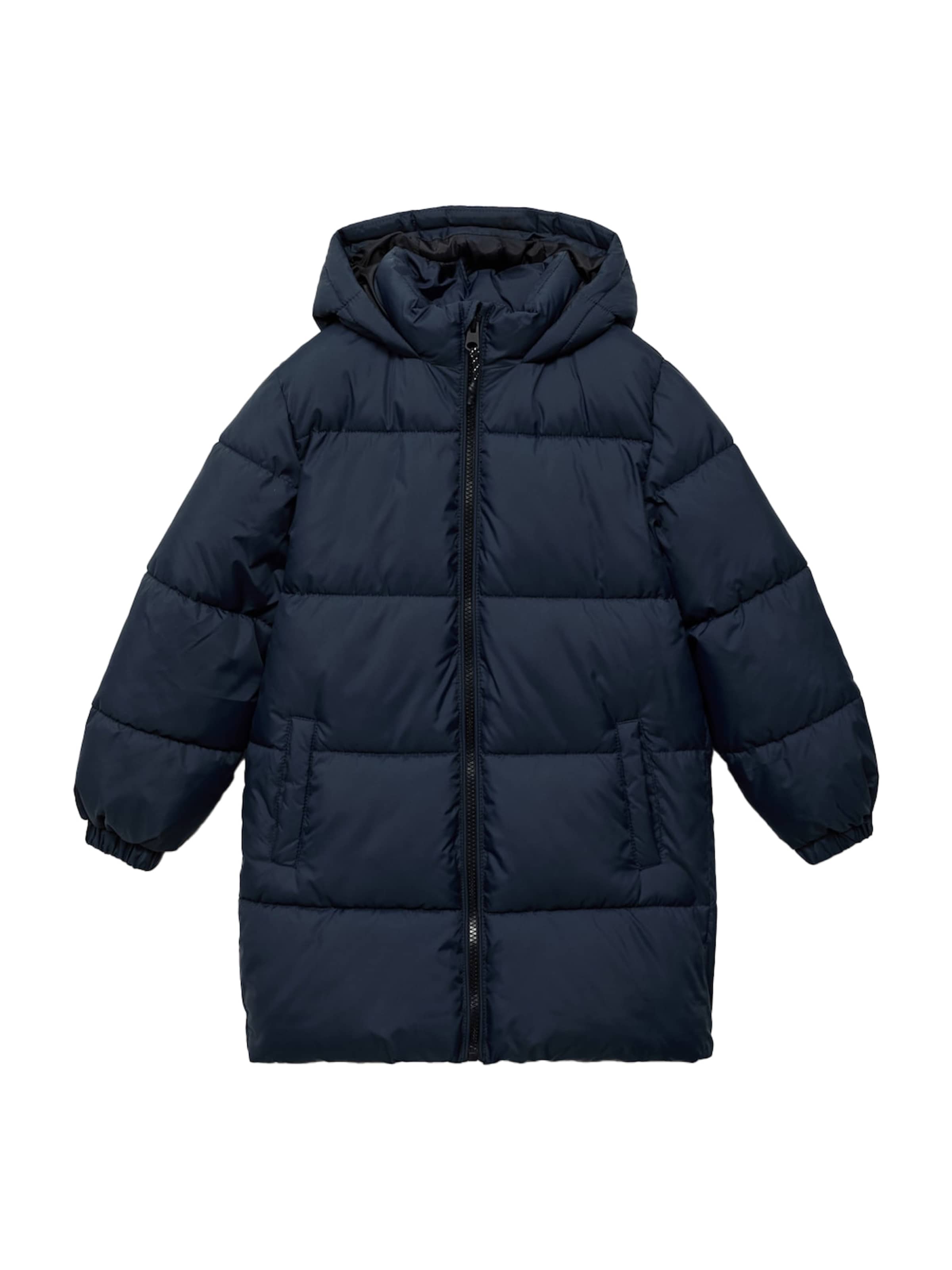 MANGO KIDS Зимно яке 'Amerlong' в синьо: отпред