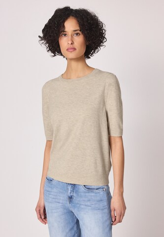 STREET ONE Sweater in Beige: front