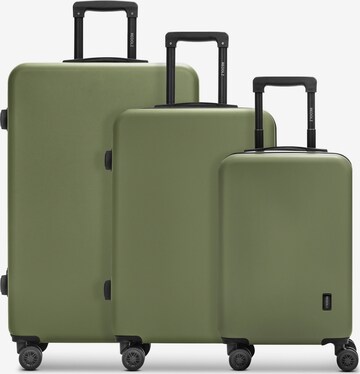Redolz Suitcase Set in Green: front