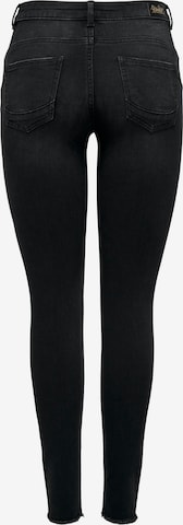 ONLY Skinny Jeans 'WAUW' in Black