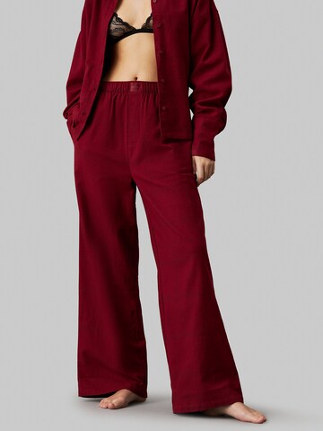 Calvin Klein Underwear Pyjamahose in Rot: Vorderseite
