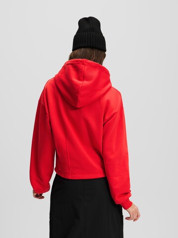Felpa ' Pintuck ' di KARL LAGERFELD JEANS in rosso