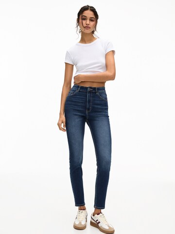 Pull&Bear Skinny Jeans in Blue