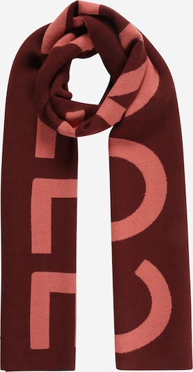 Coccinelle Scarf in Pink / Burgundy, Item view