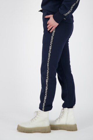 Alife and Kickin Tapered Trousers 'Mona' in Blue