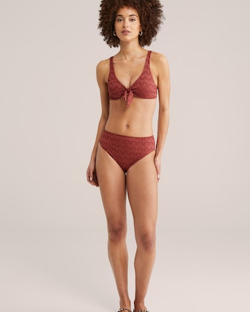 Pantaloncini per bikini di WE Fashion in rosa