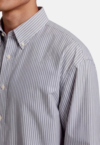 zero Comfort Fit Hemd in Blau