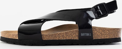 Sandale cu baretă 'Rioja' Bayton pe maro caramel / negru, Vizualizare produs