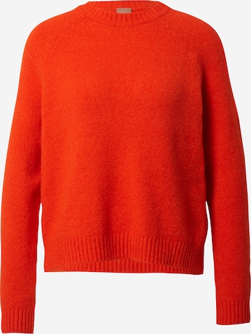 BOSS Black Sweater 'Febisan' in Orange: front