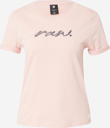 G-Star RAW T-shirt i röd: framsida