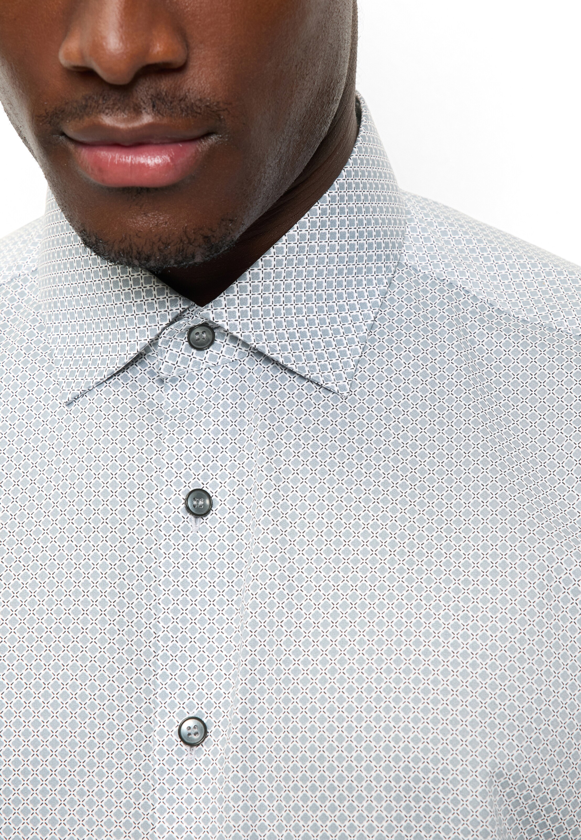 OLYMP Regular Fit Hemd in Grau