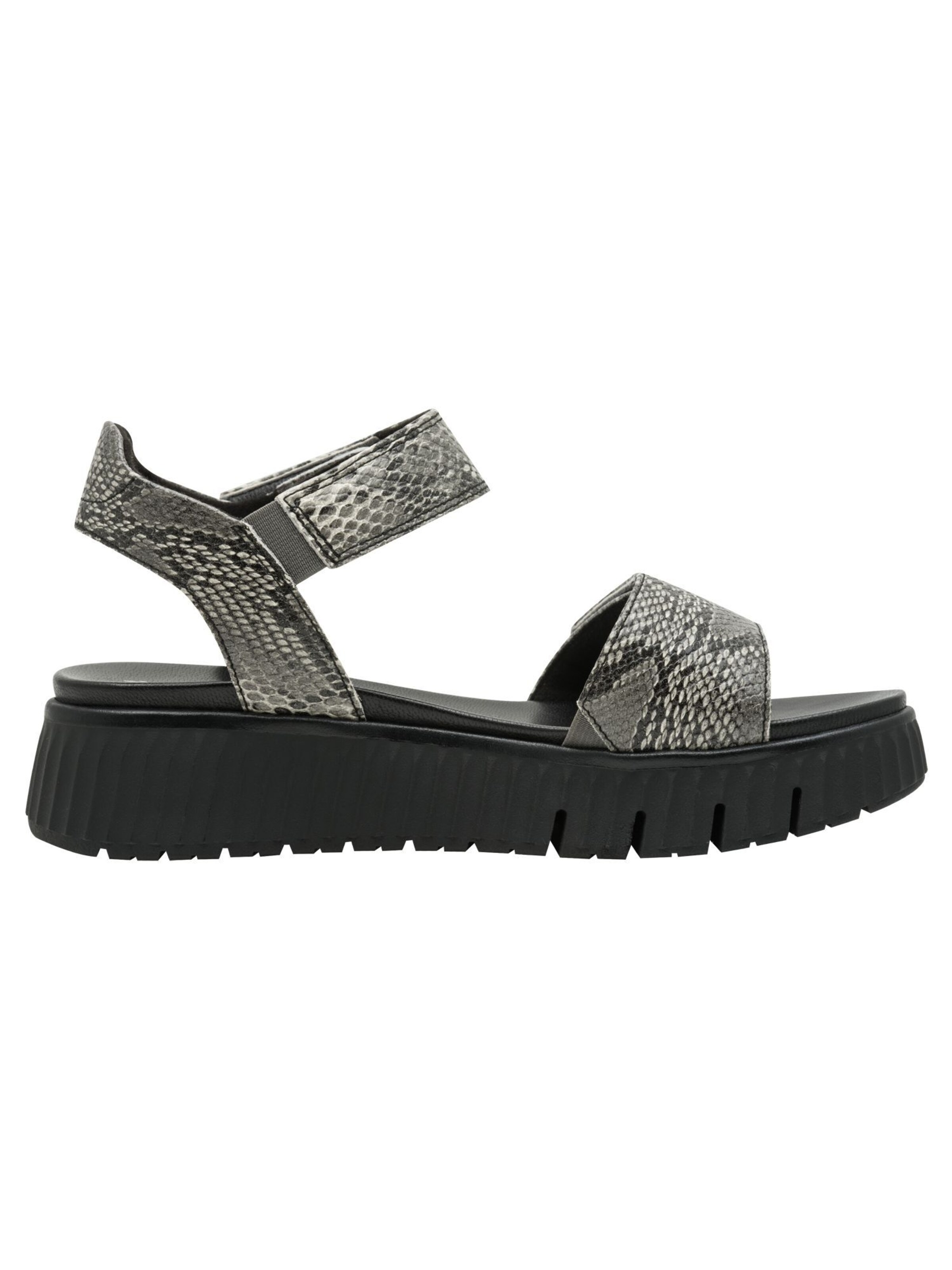 Tamaris Wide Fit Sandals in Grey