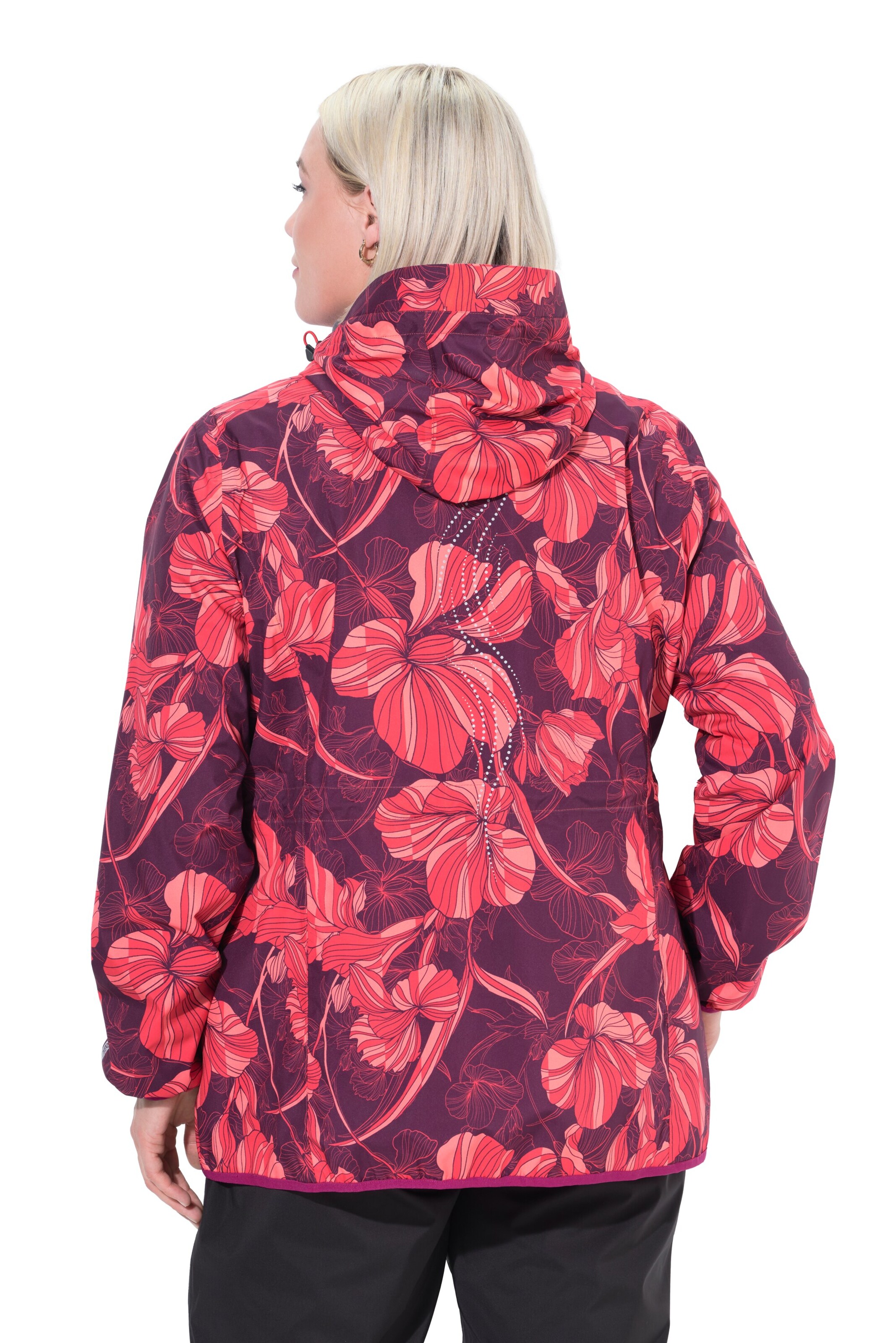 Ulla Popken Übergangsjacke in Rot