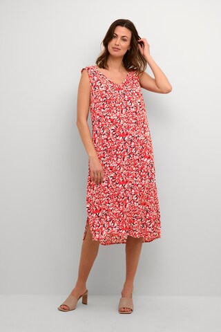 Kaffe Summer Dress 'Lina' in Red