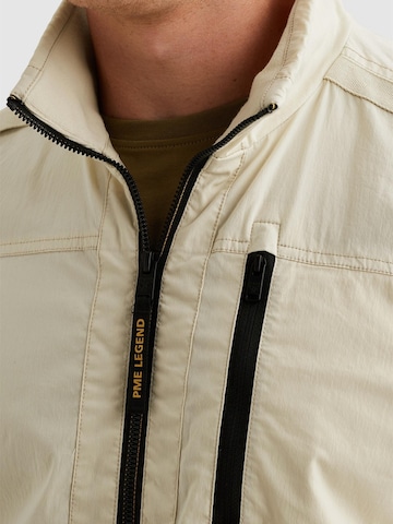PME Legend Übergangsjacke 'Hybrid jacket with zipper closure and side pockets'‌‌‌‌‌‌‌ in Beige