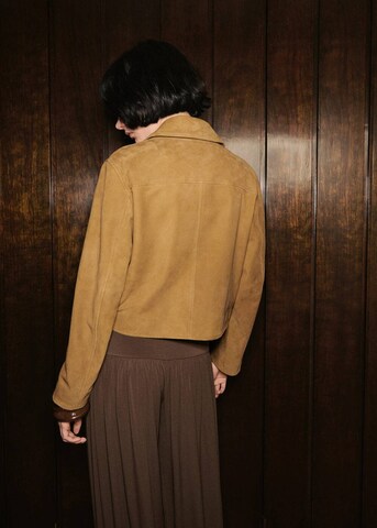 MANGO Jacke in Gelb