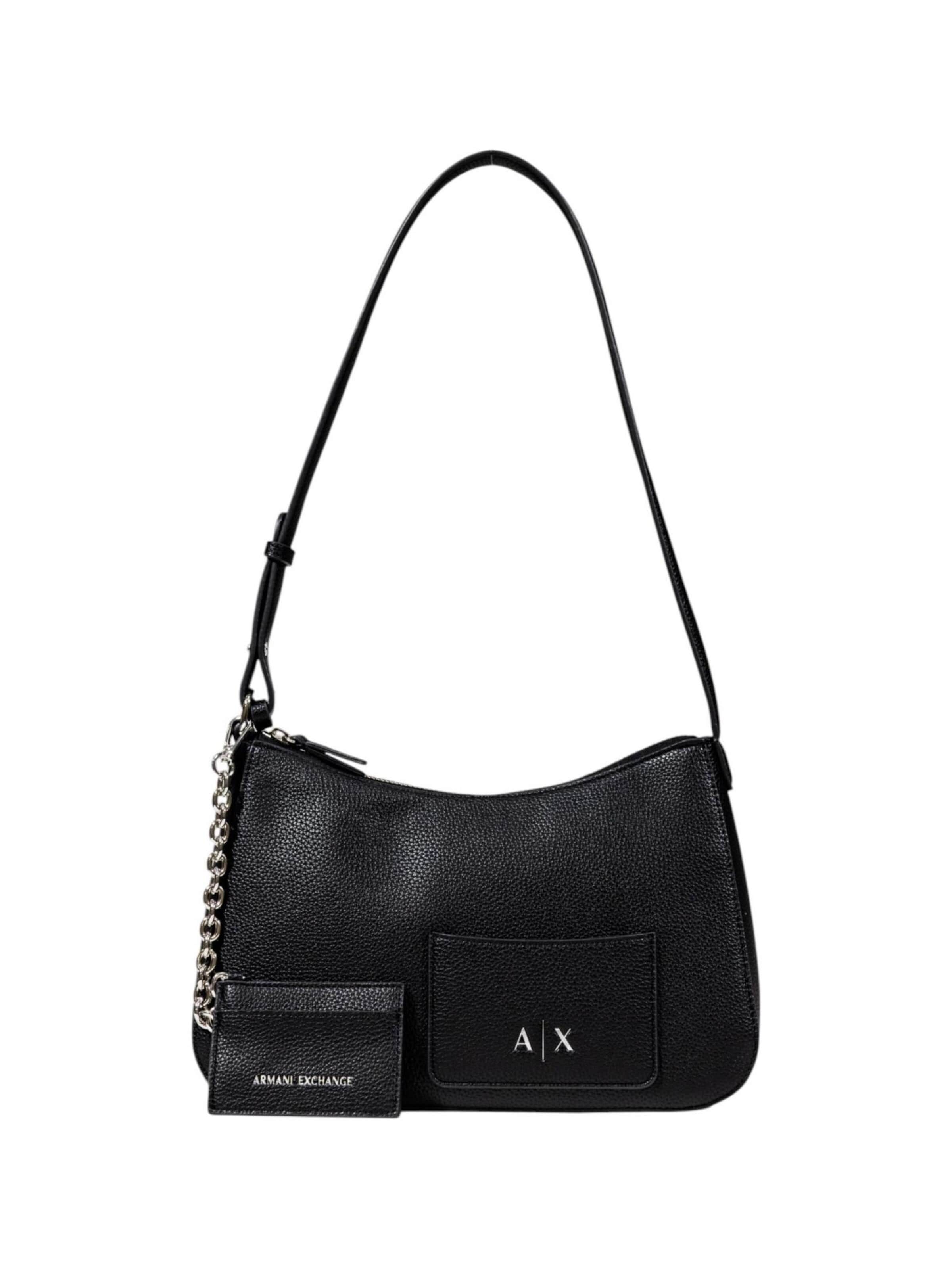 ARMANI EXCHANGE - Bolso de hombro 'SHOULDER BAG XW001213 AF15625' en negro: frente
