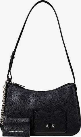 ARMANI EXCHANGE - Bolso de hombro 'SHOULDER BAG XW001213 AF15625' en negro: frente