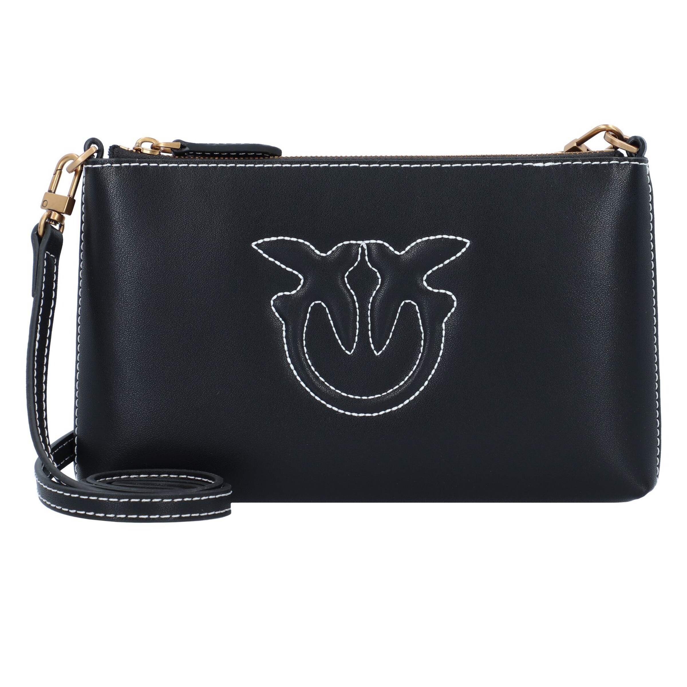 Sac à bandoulière PINKO en noir : devant