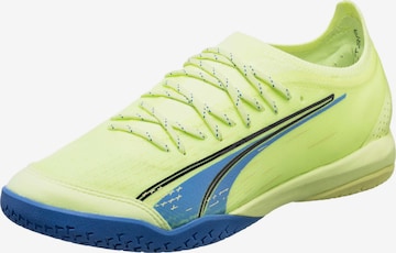 Scarpa da calcio 'ULTRA ULTIMATE' di PUMA in giallo: frontale