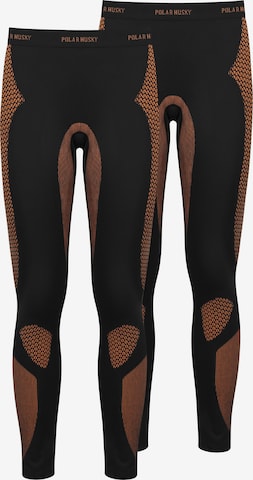 Sous-vêtements de sport normani en orange : devant