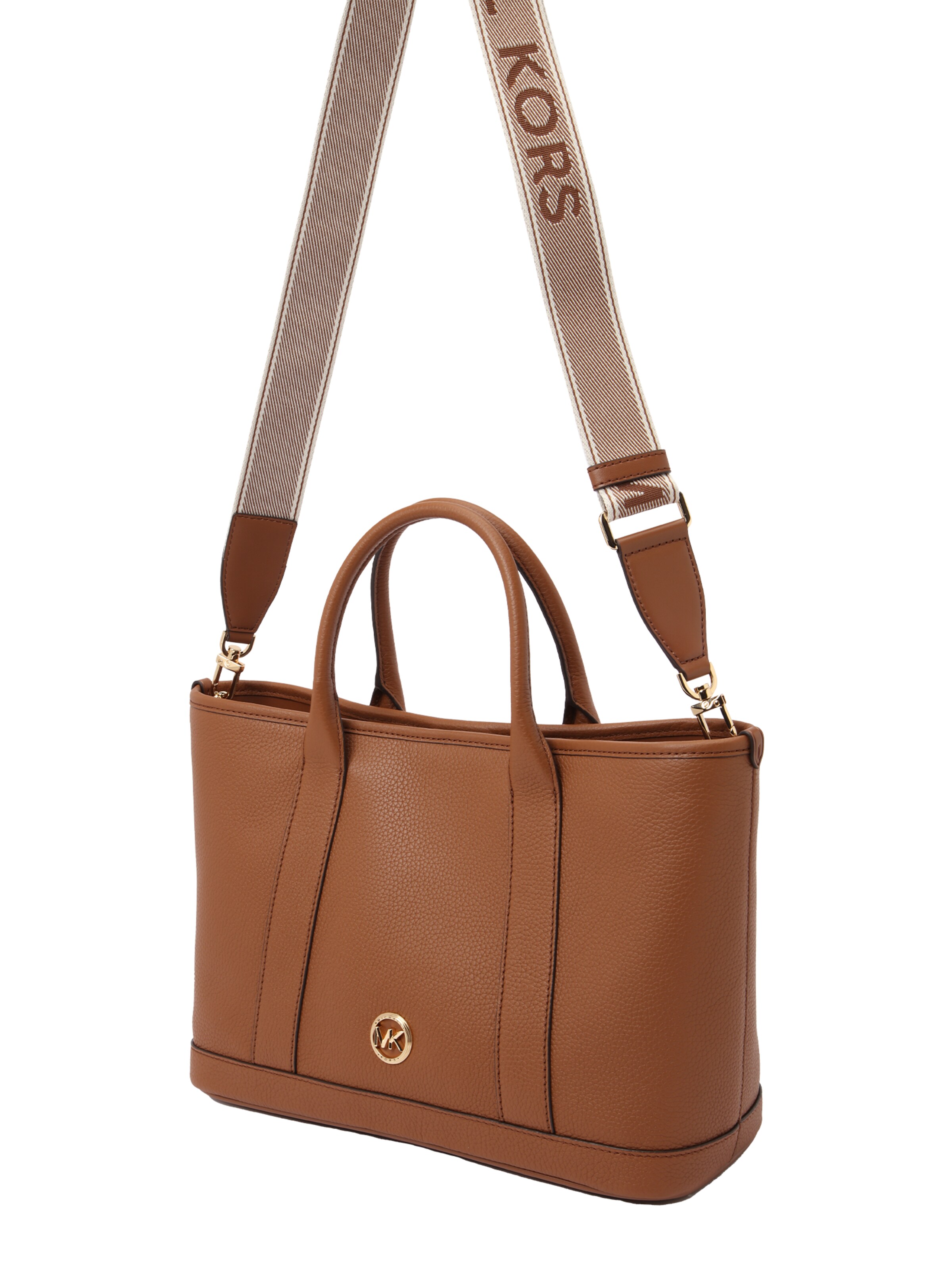 MICHAEL Michael Kors Ročna torbica 'LUISA' | rjava barva