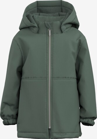 NAME IT Funkcionalna jakna 'ALFA' | zelena barva: sprednja stran