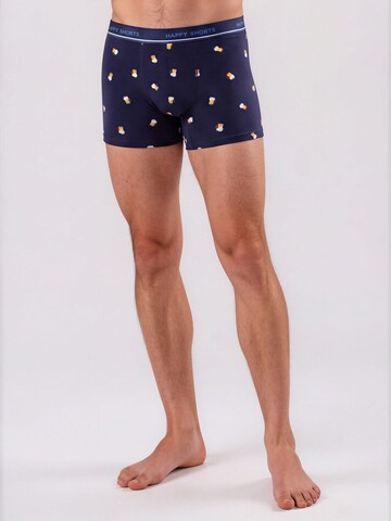 Boxers ' Jersey ' Happy Shorts en bleu