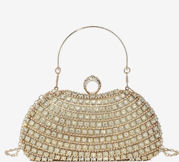 Tomshop24-7 Clutch 'Diamond' in Gold: Vorderseite