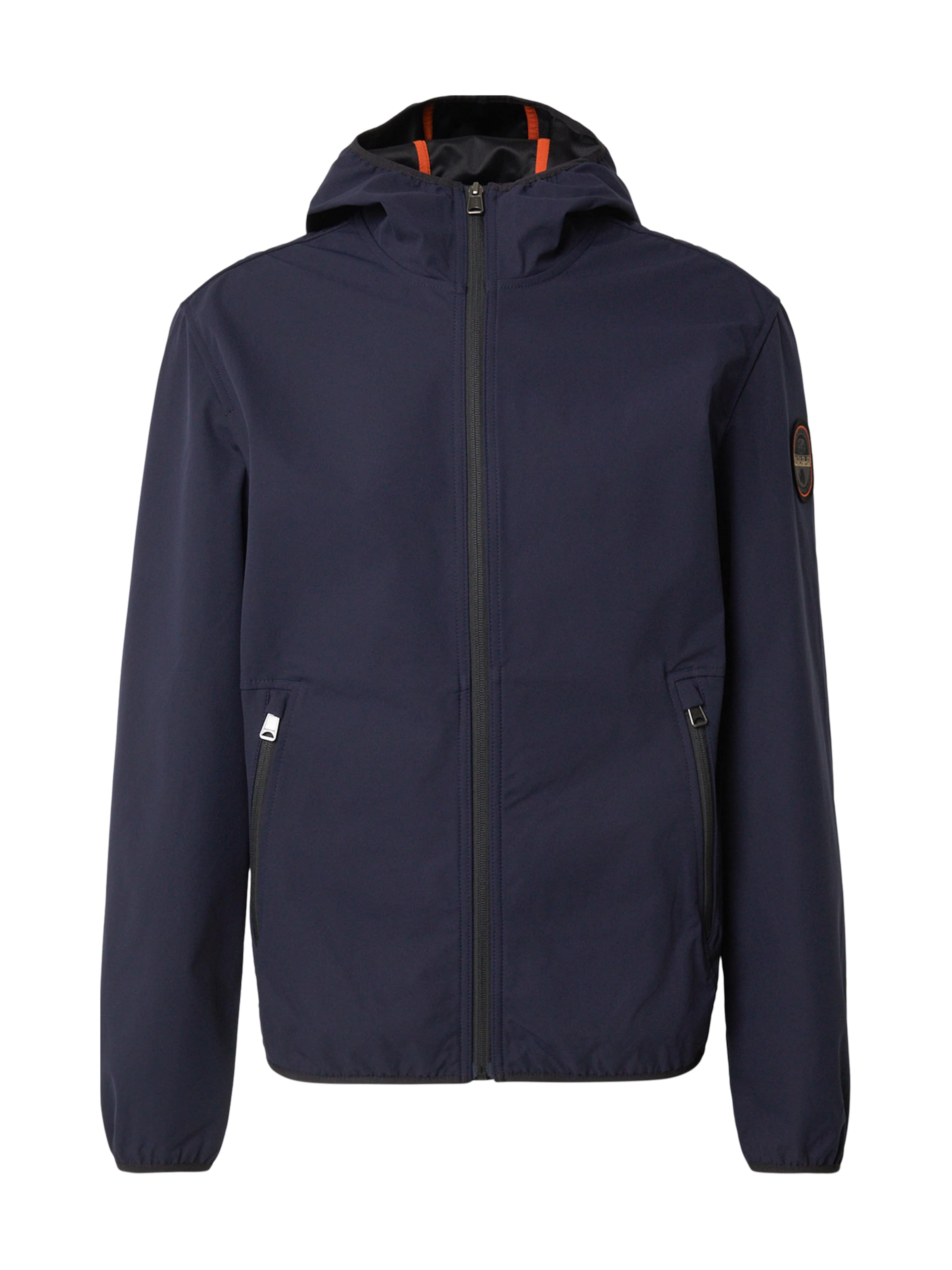 NAPAPIJRI Between-season jacket 'ALTHER' in Blue: front