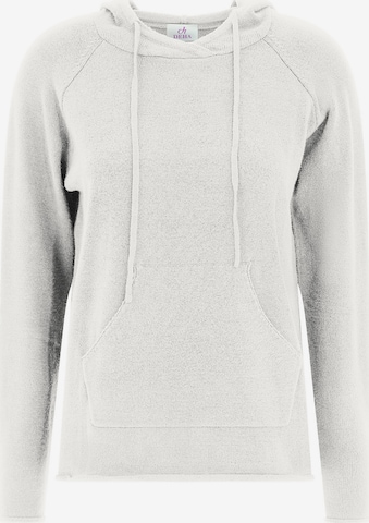 Sweat-shirt DEHA en blanc : devant