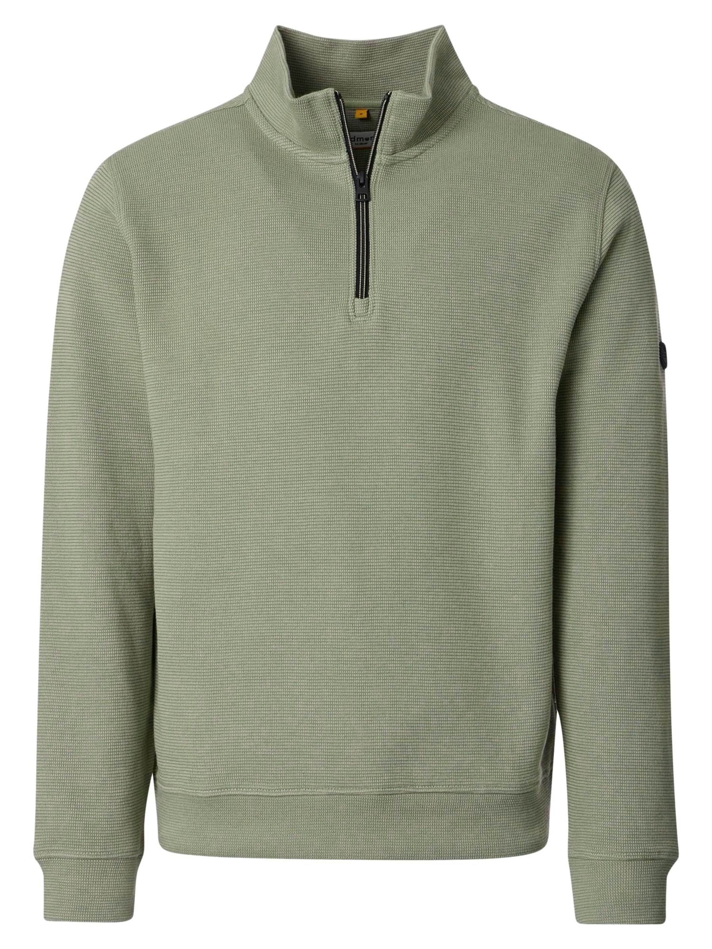 redmond Pullover 'Basic'‌‌‌ in Grün: Vorderseite