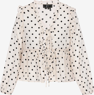 Palaidinė 'Fashion Look' iš faina, spalva – kremo / juoda, Prekių apžvalga