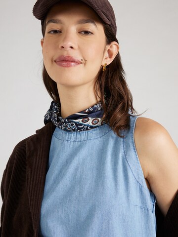 Chemisier UNITED COLORS OF BENETTON en bleu