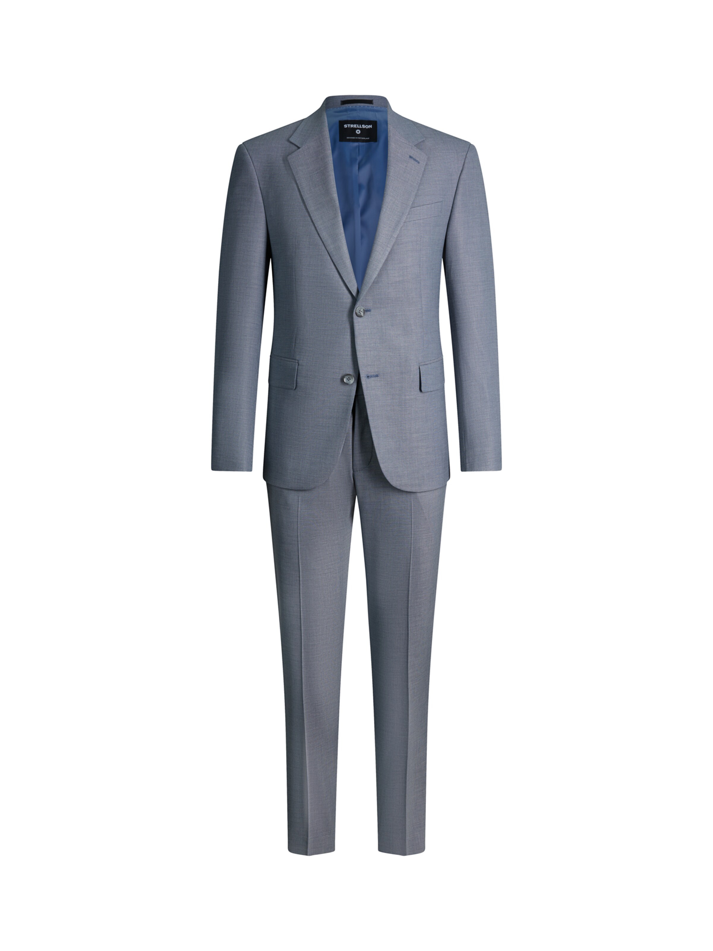 STRELLSON Tapered Suit 'Aidan-Melwin' in Grey