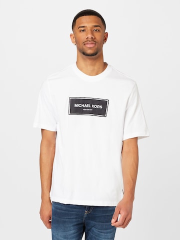 Michael Kors - Camiseta en blanco: frente