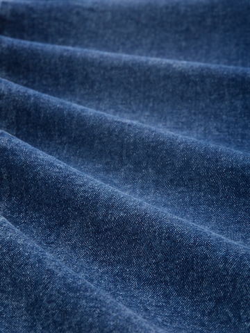TOM TAILOR DENIM Tapered Jeans 'Linley' in Blauw