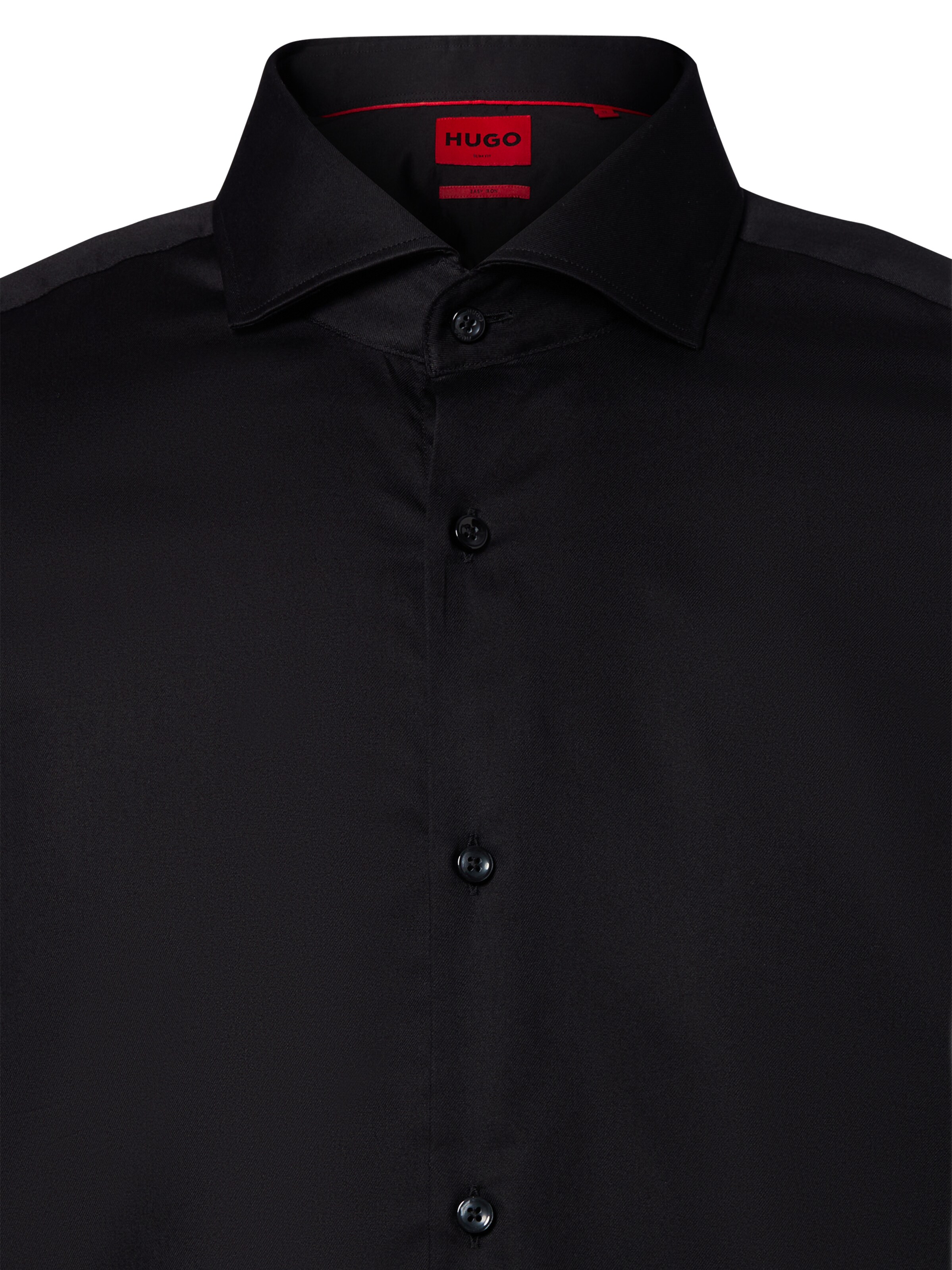 HUGO Slim fit Button Up Shirt ' Kason ' in Black