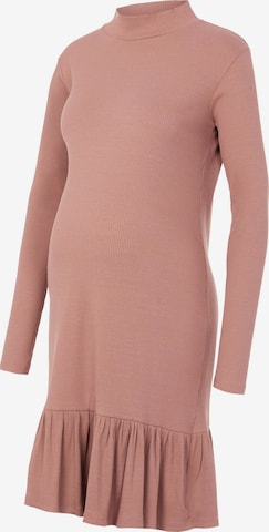 MAMALICIOUS Knitted dress 'Rosina' in Pink: front