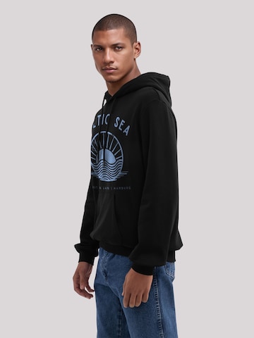 Sweat-shirt 'Baltic Sea Knut und Jan' F4NT4STIC en noir