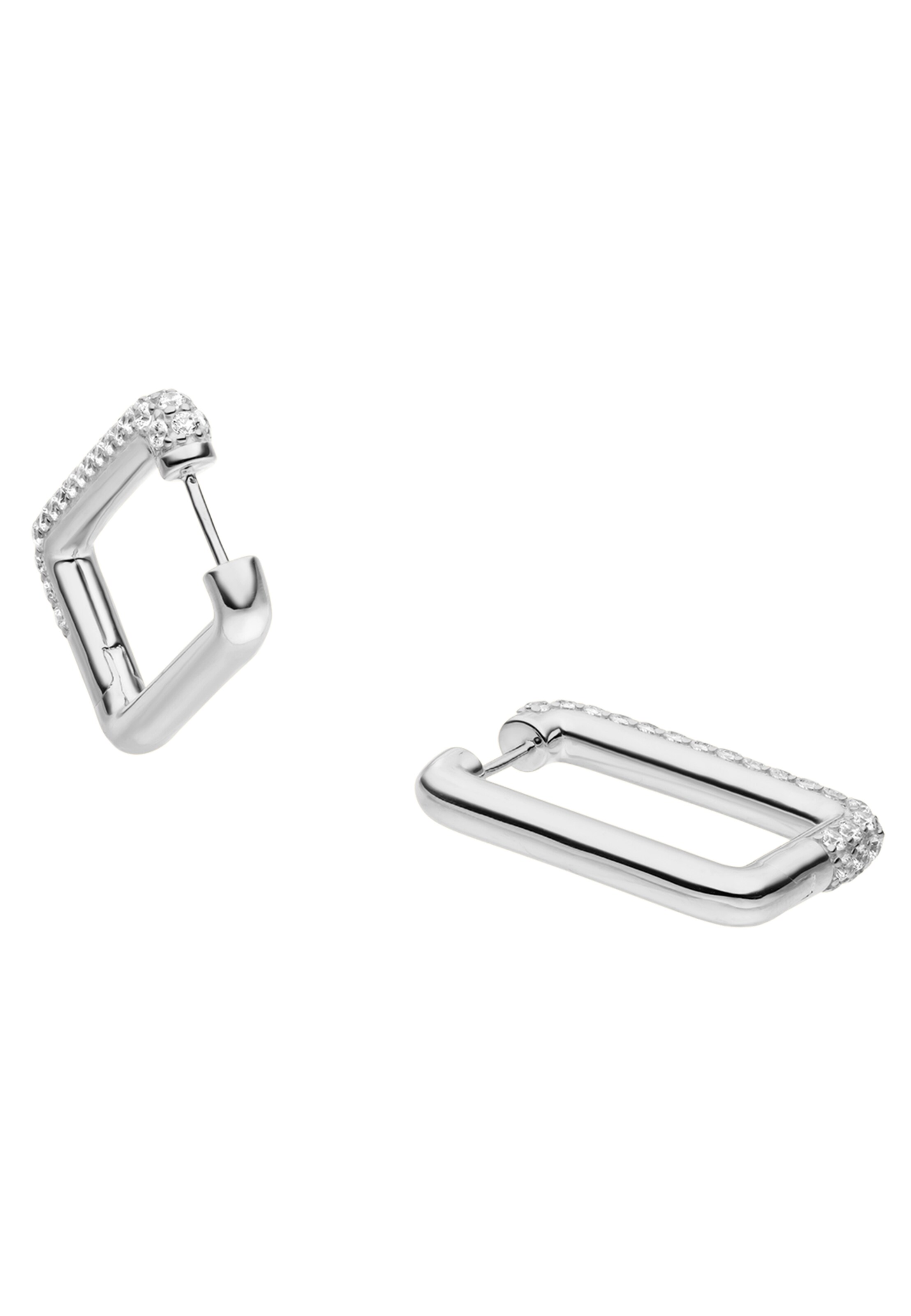 Nana Kay Earrings 'Solid Flair' in Silver