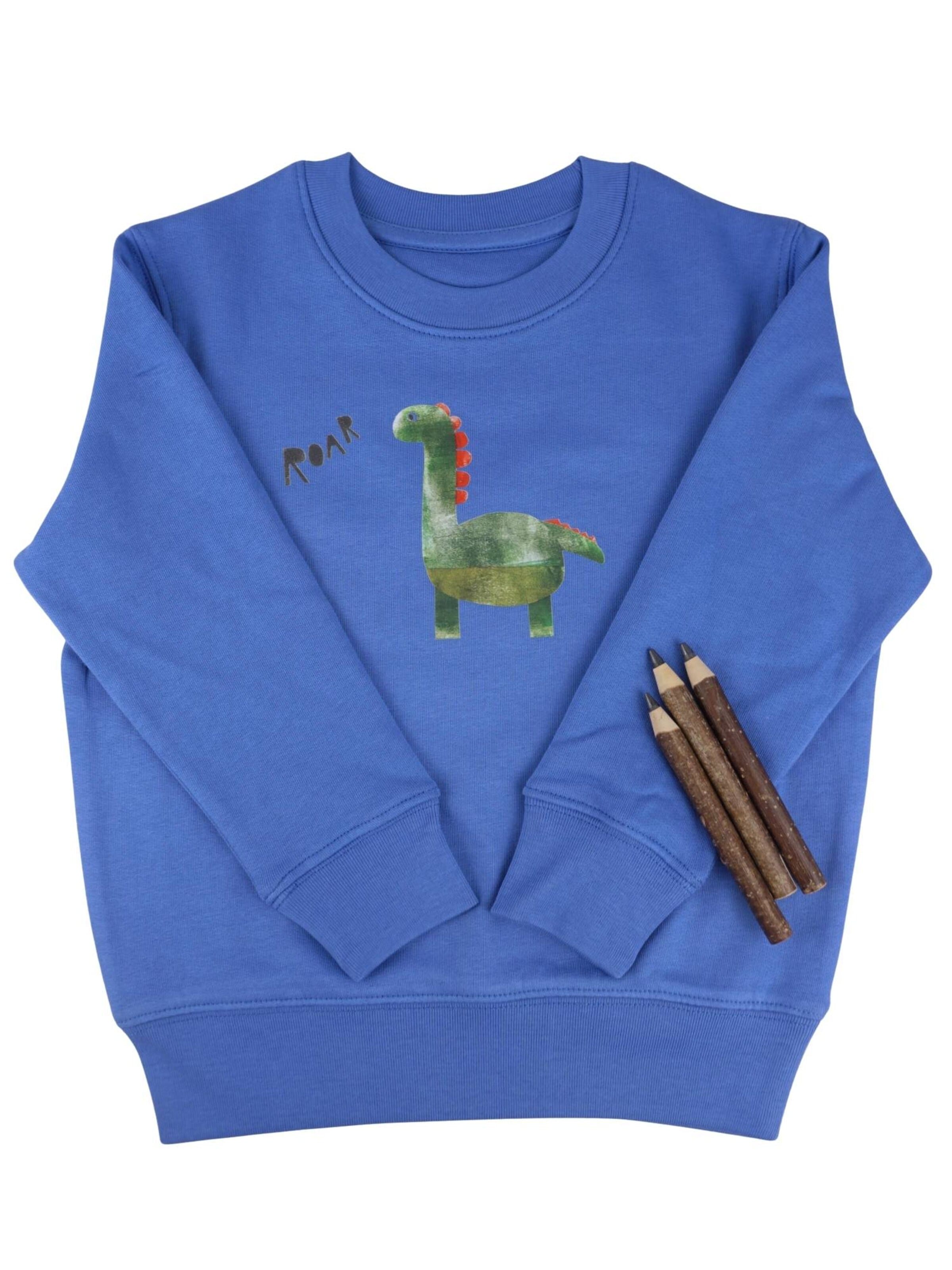 Sweat-shirt 'Dino' MelaDi en bleu